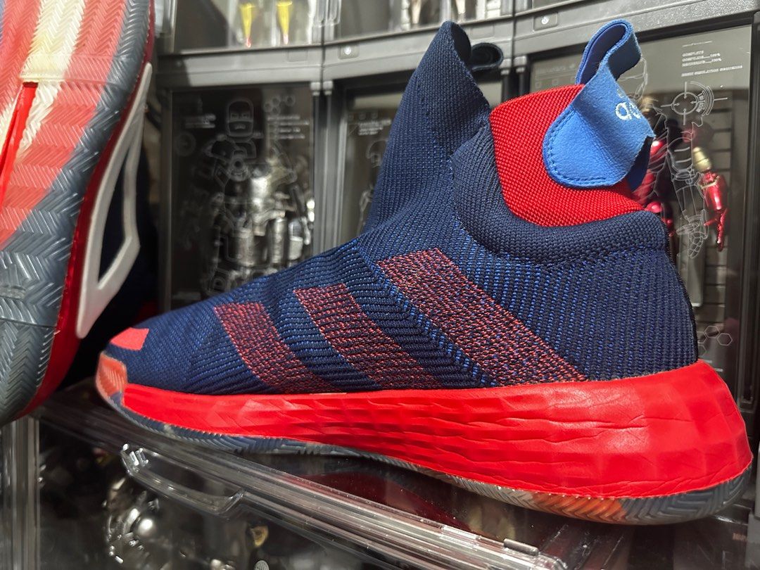 ADIDAS CAPTAIN AMERICA NEXT LEVEL SHOES LIMITED EDITION NO BOX Men s Fashion Footwear Sneakers on Carousell