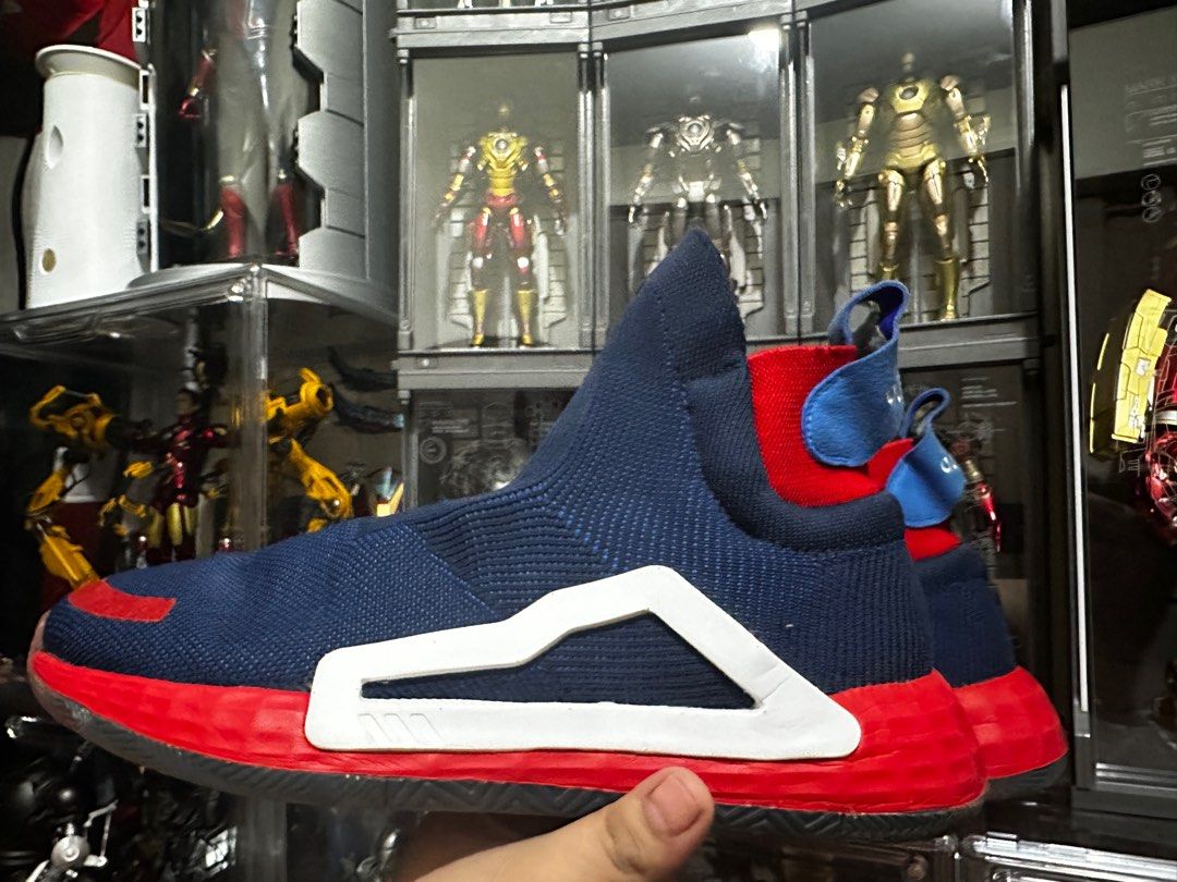 ADIDAS CAPTAIN AMERICA NEXT LEVEL SHOES LIMITED EDITION NO BOX Men s Fashion Footwear Sneakers on Carousell