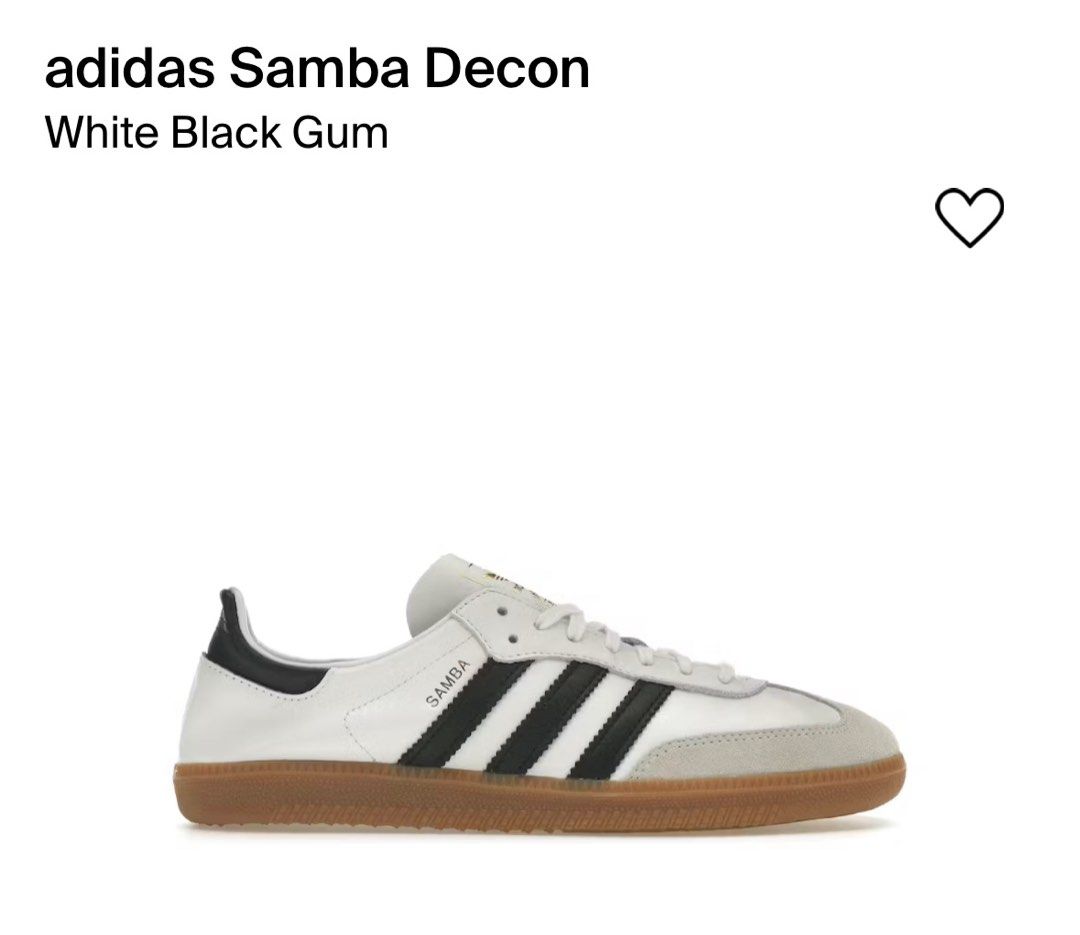 Adidas Samba Decon, 男裝, 鞋, 波鞋- Carousell