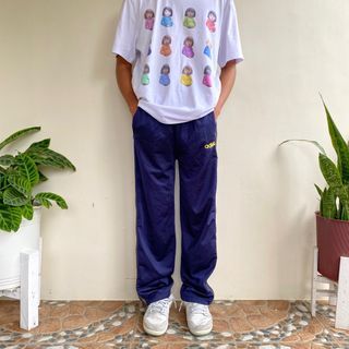 Adidas Vintage Snap Button Track Pants