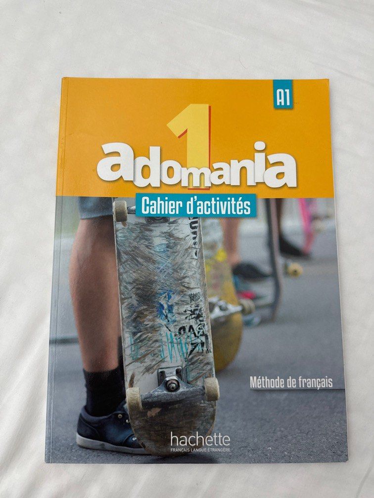 Adomania 1-4 French textbook, Hobbies & Toys, Books & Magazines ...