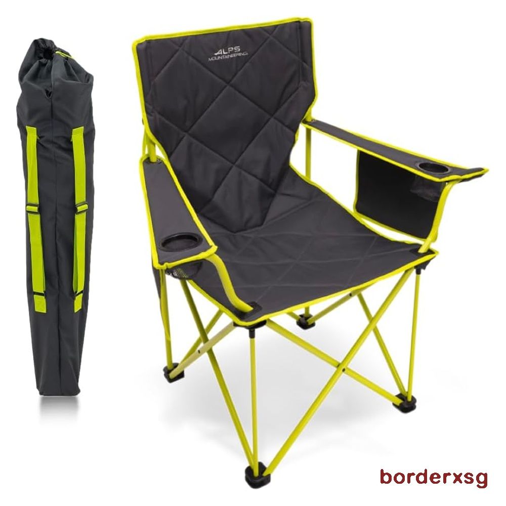 ALPS Mountaineering King Kong Chair Charcoal Citrus