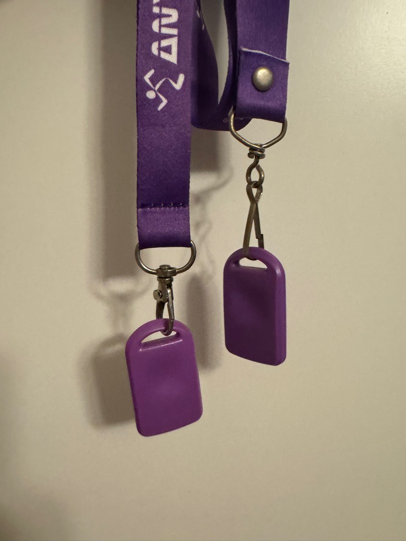 Anytime Fitness Key Fobs, Hobbies & Toys, Stationery & Craft, Craft