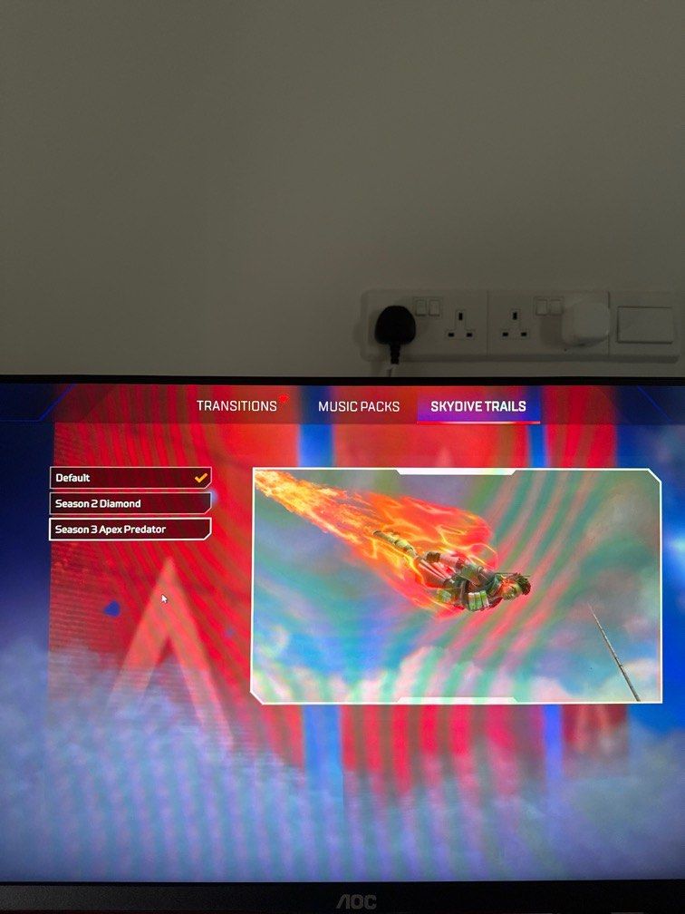 Apex Predator permanent skydive trail account, Video Gaming, Video