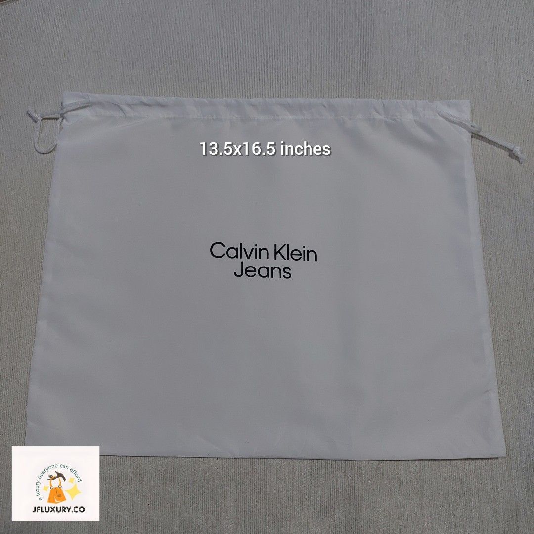 Calvin klein dust bag hotsell
