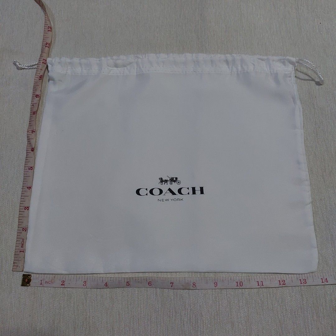 Authentic Coach dust bag 11x13.5 inches Luxury Bags Wallets on Carousell