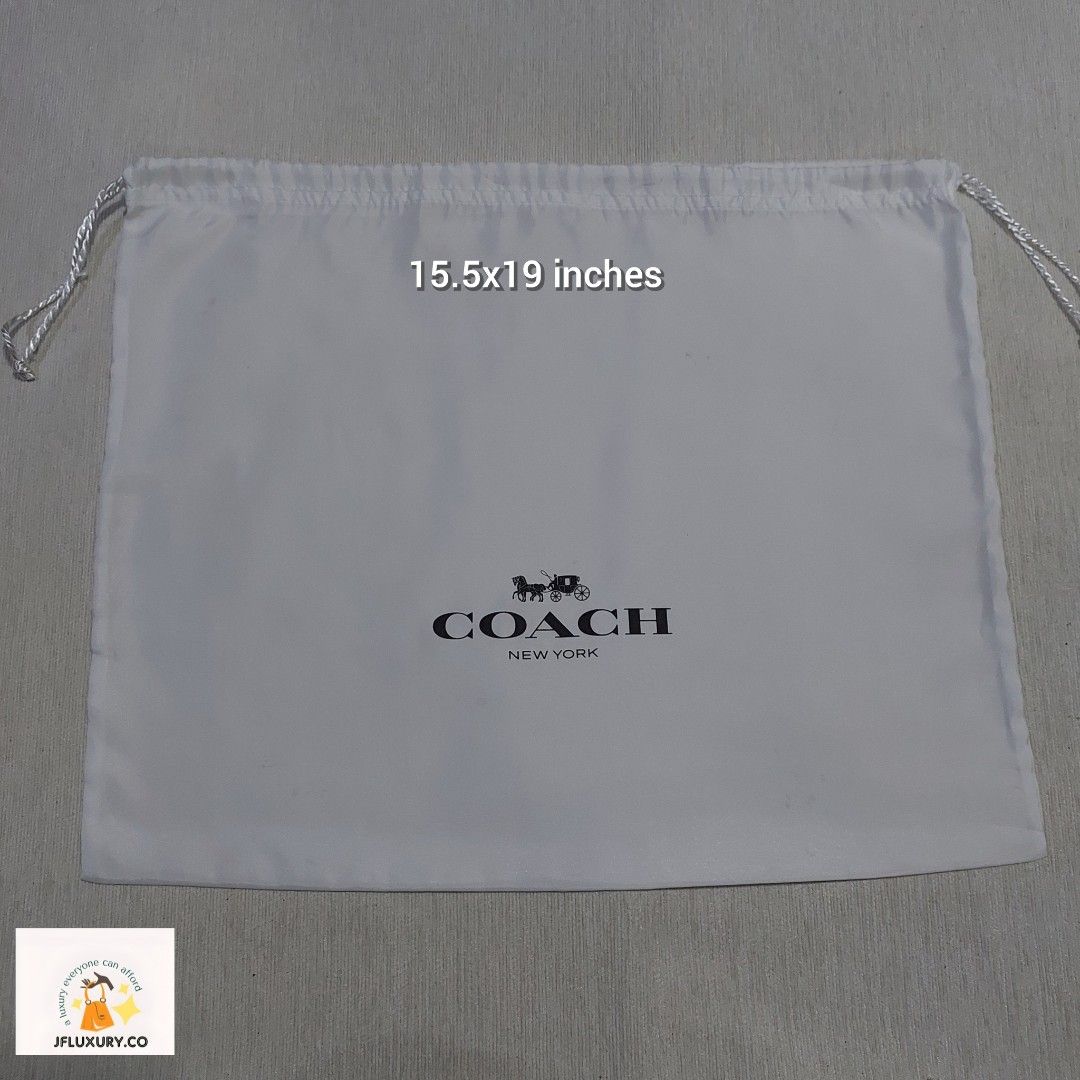Coach dust bag original top