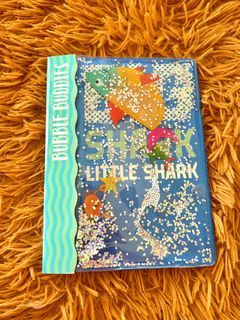 Big Shark Little Shark With Water Bubble As Cover Board Book
