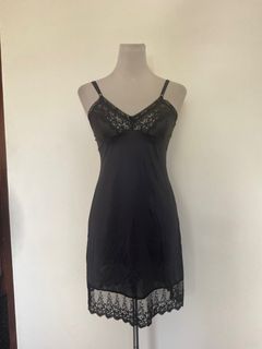 black silk lingerie | dress