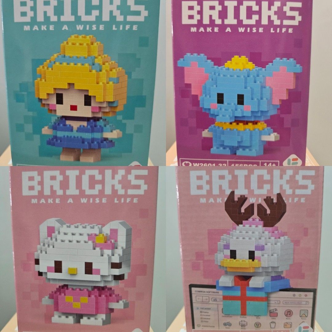 CHEAPEST brand new Bricks nanoblocks disney Building Blocks