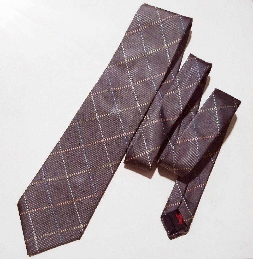 burberry black label necktie tie