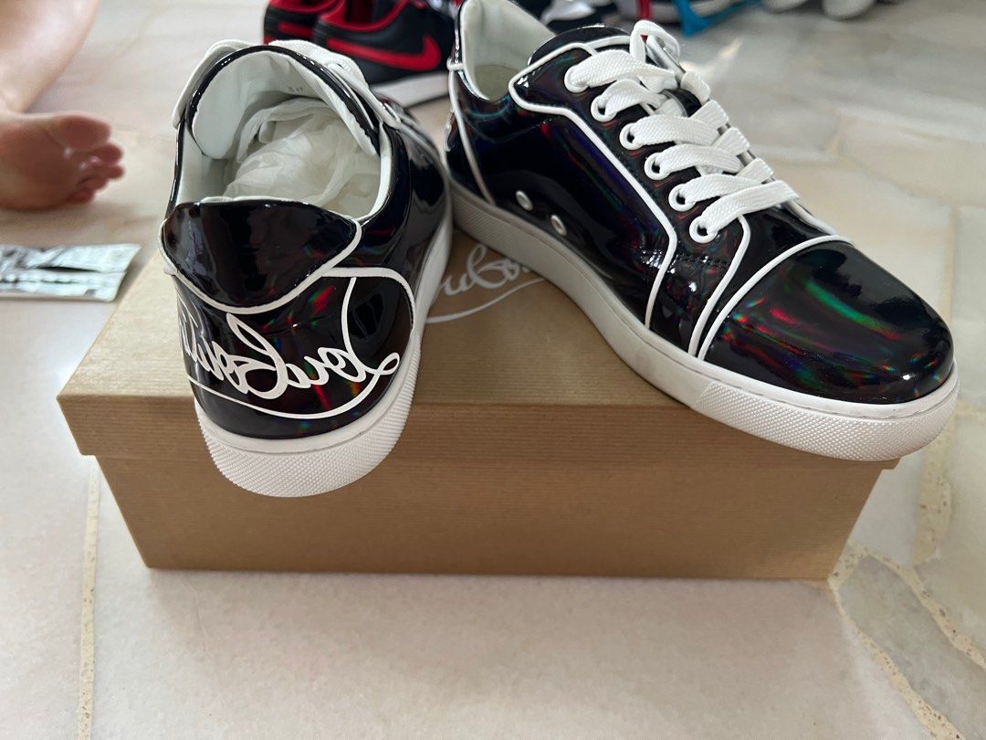 Christian Louboutin Fun Vieira Orlato Patent Sneakers, Women's