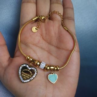 CHUNKY Tiffany Gold-titanium bracelets
