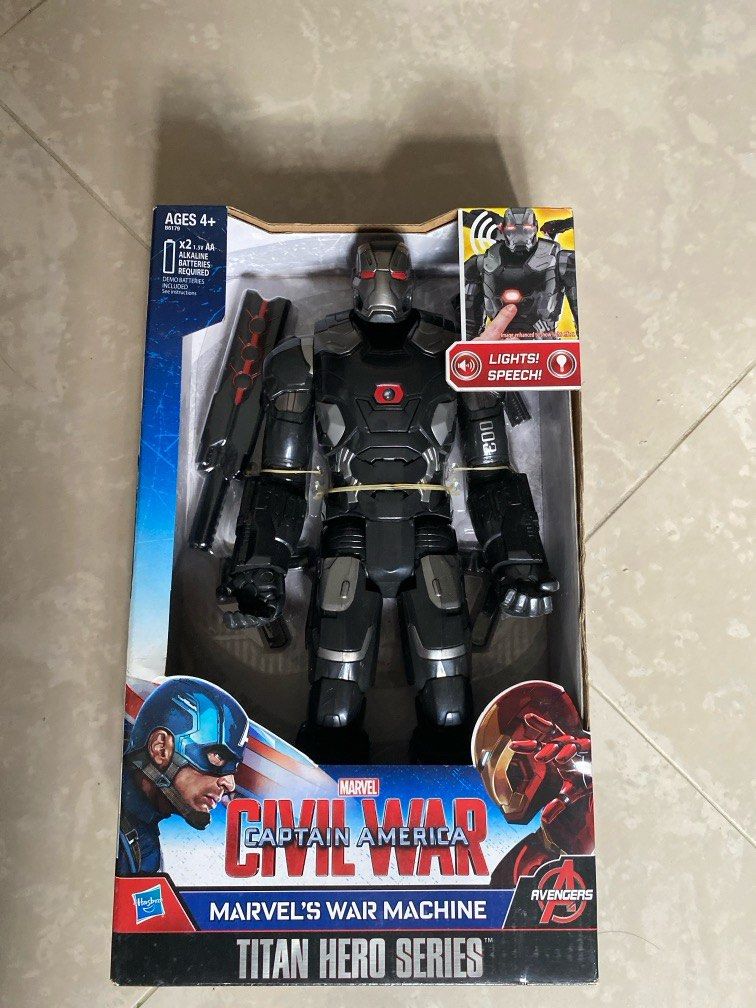 Civil War Marvel s War Machine Titan Hero Series Hobbies Toys Toys Games on Carousell