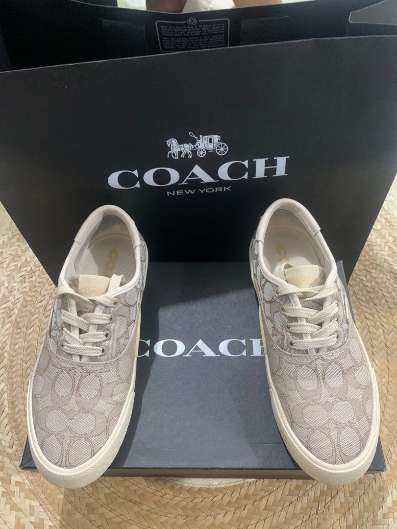Coach Nike Cole Haan Tommy (Category: Sneakers) located in Makati City. Submitted by MikeRM (Listing ID 1293191063, Image 1). Description: Original Coach shoes; bought from Canada; complete with box and receipt..