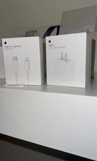 Complete Set Apple Charger- Cord (1m) & 20w Adaptor