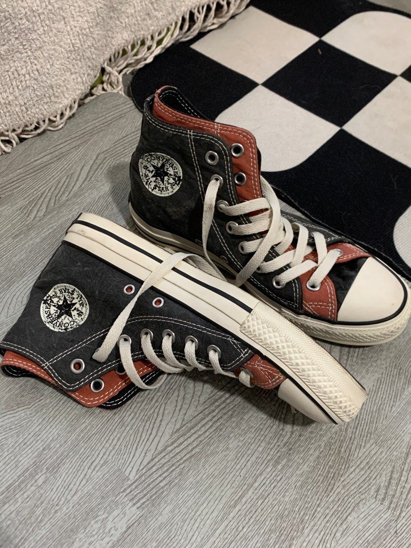 Converse Highcut Chucks Dual Color Women s Fashion Footwear