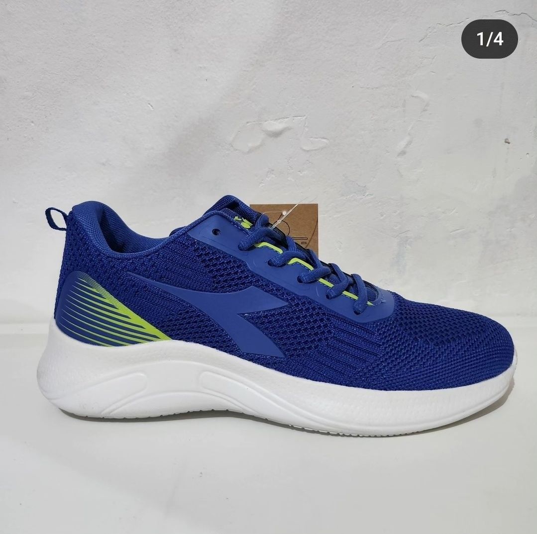 Sepatu diadora running biru cheap