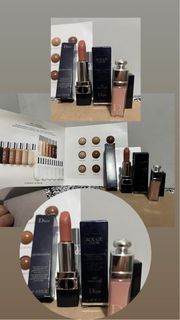 Dior makeup mini’s lipstick mascara and foundation sampler