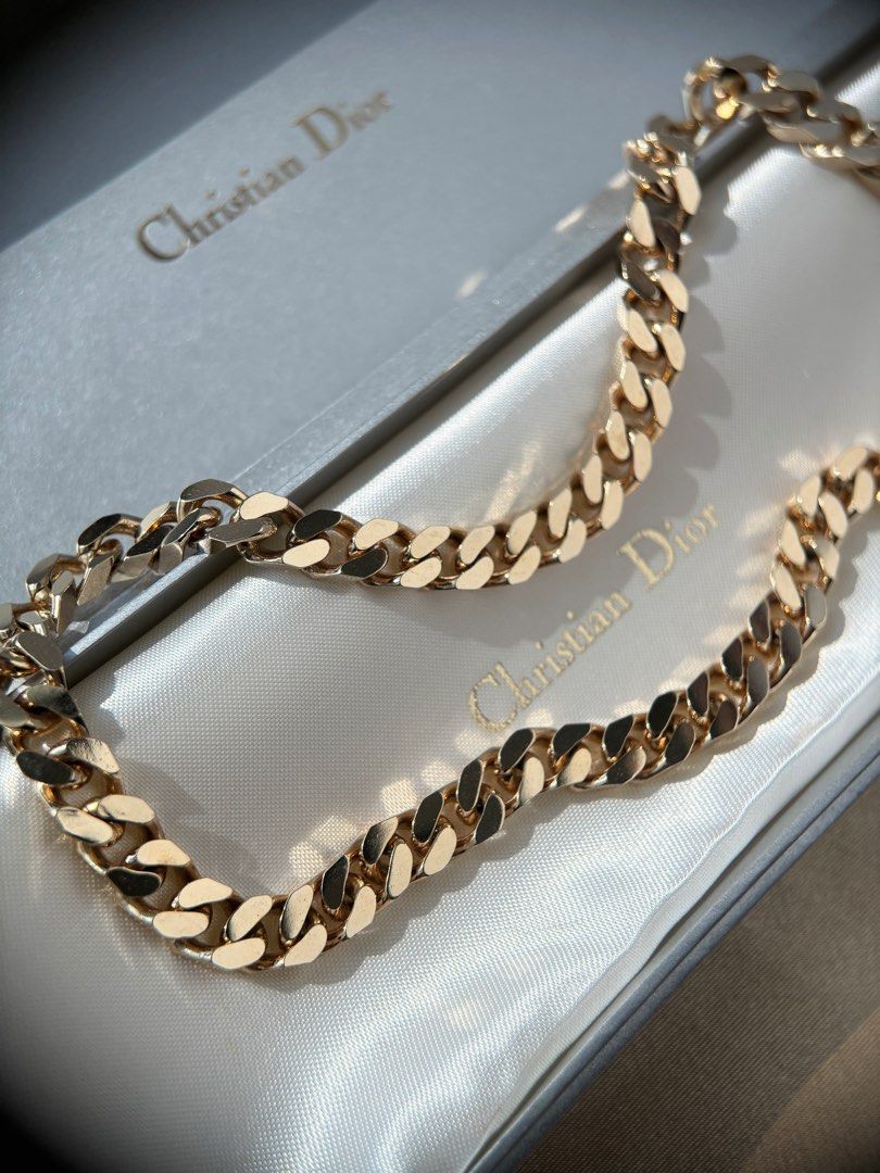 Dior chain necklace online