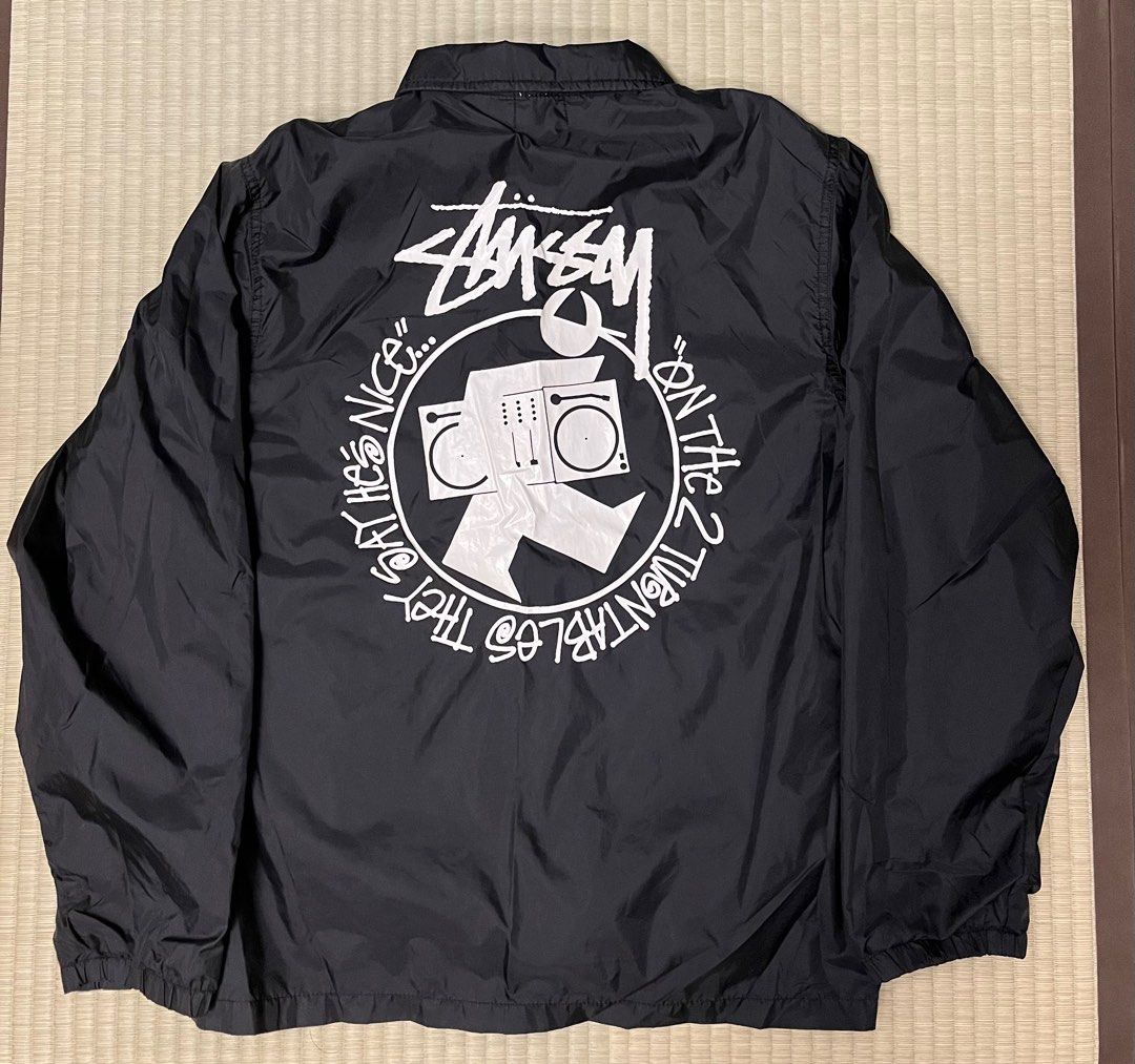 DMC JAPAN DJ CHAMPIONSHIPS 2014 x STUSSY Coach Jacket 風褸