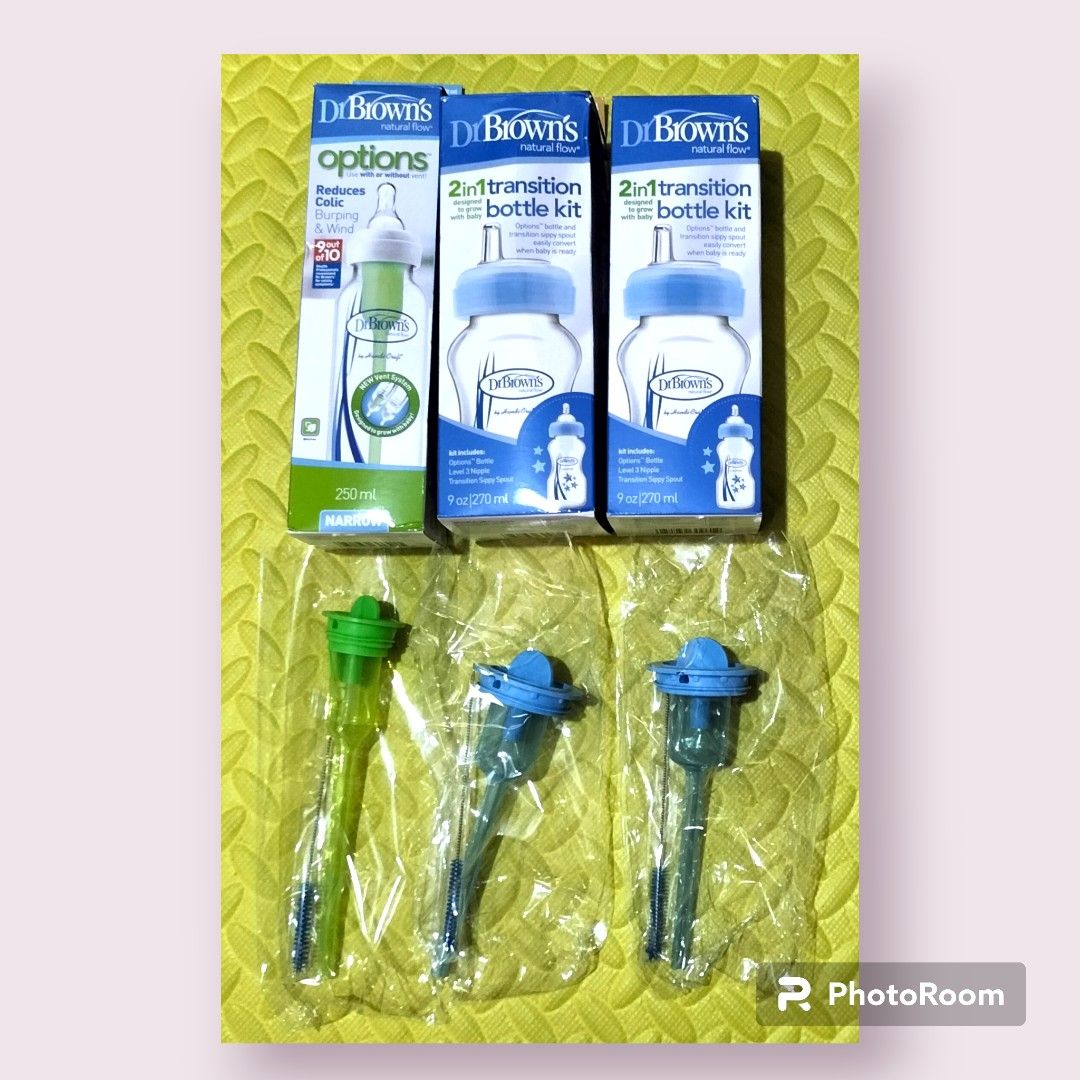 Dr. Brown's Bundle (Anti-Colic Straw and Cleaning Brush) (Category: Breastfeeding & Bottle Feeding) located in Manila. Submitted by used.not.abuse (Listing ID 1293171014, Image 2). Description: ✅ Brand new (Never been use) ✅ Authentic Dr. Brown's Accessories ✅ Selling Only the "Anti-Colic Straw with Cleaning Brush Only" comes with the box. ✅ RFS: Bumili lang ako dahil after lang po ako sa Bottle and sa Transition Sippy Spout.