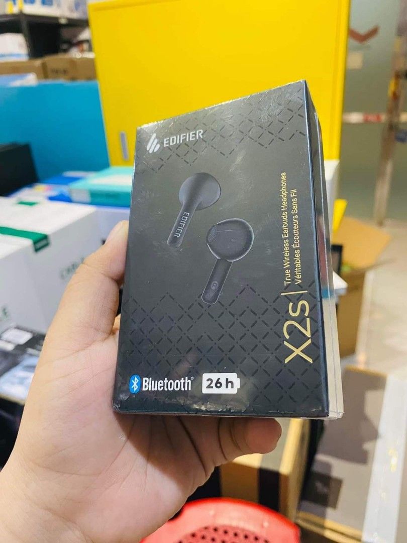 Edifier X2s TWS True Wireless Earbuds Earphone Bluetooth Black (Category: Headphones & Headsets) located in Makati City. Submitted by techubstoreandaccessories (Listing ID 1293191732, Image 3). Description: Edifier X2s TWS True Wireless Earbuds Earphone Bluetooth Black Ready for Pick-Up / Same Day Delivery Via Lalamove‼️ DETAILS: ✅ Actual Picture Posted. ✅BRAND NEW, SEALED, & ORIGINAL. ✅7 Days Replacement for Factory Defects and 1year Limited War