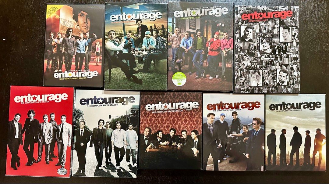Entourage - Complete series DVD Season 1-8, 興趣及遊戲, 音樂、樂器