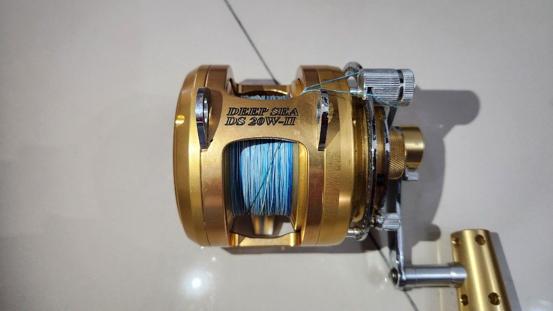 Fishing Rod & Reel AJIKING Deep Sea DS 20W-II, Sports Equipment