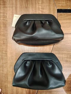 Flora Bella Women’s black clutch with sling bag