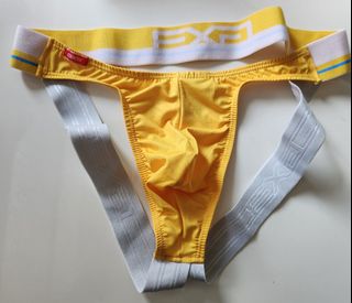 JOCKMAIL Mens Underwear Jockstrap Bottomless Men Boxer Shorts Backless Gay  Underwear, Blue, Medium : : Clothing, Shoes & Accessories
