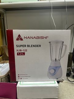 Hanabishi Super Blender HJB-122 1.2L Glass