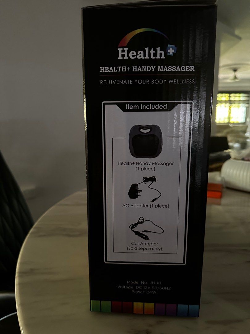 Head shoulder feet Massager (Category: Massage Devices) located in Singapore. Submitted by kissio (Listing ID 1293258745, Image 3). Description: Sealed, brand new Unused Negotiable price.