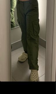 H&M Green Cargo Pants