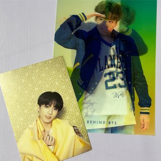 jungkook dicon lenticular and album postcard