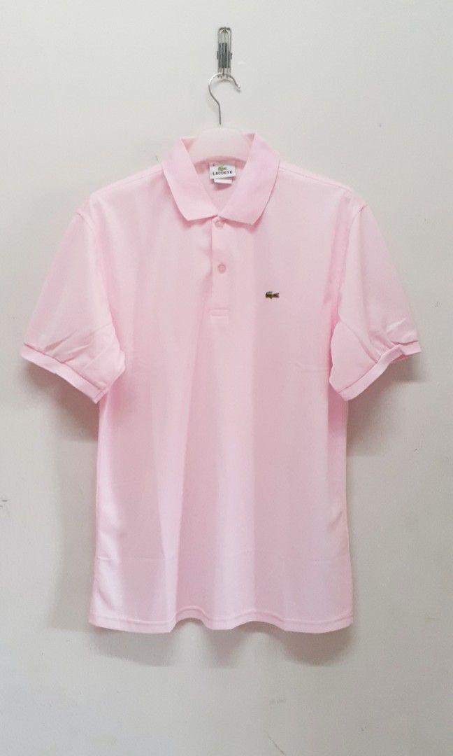 LACOSTE Men s Logo Patch Short Sleeve Polo Shirt RN87651 CA16998 Made in France