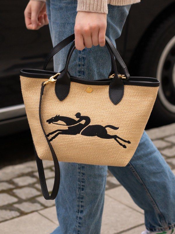 longchamp le panier pliage, Women's Fashion, Bags Wallets, Cross