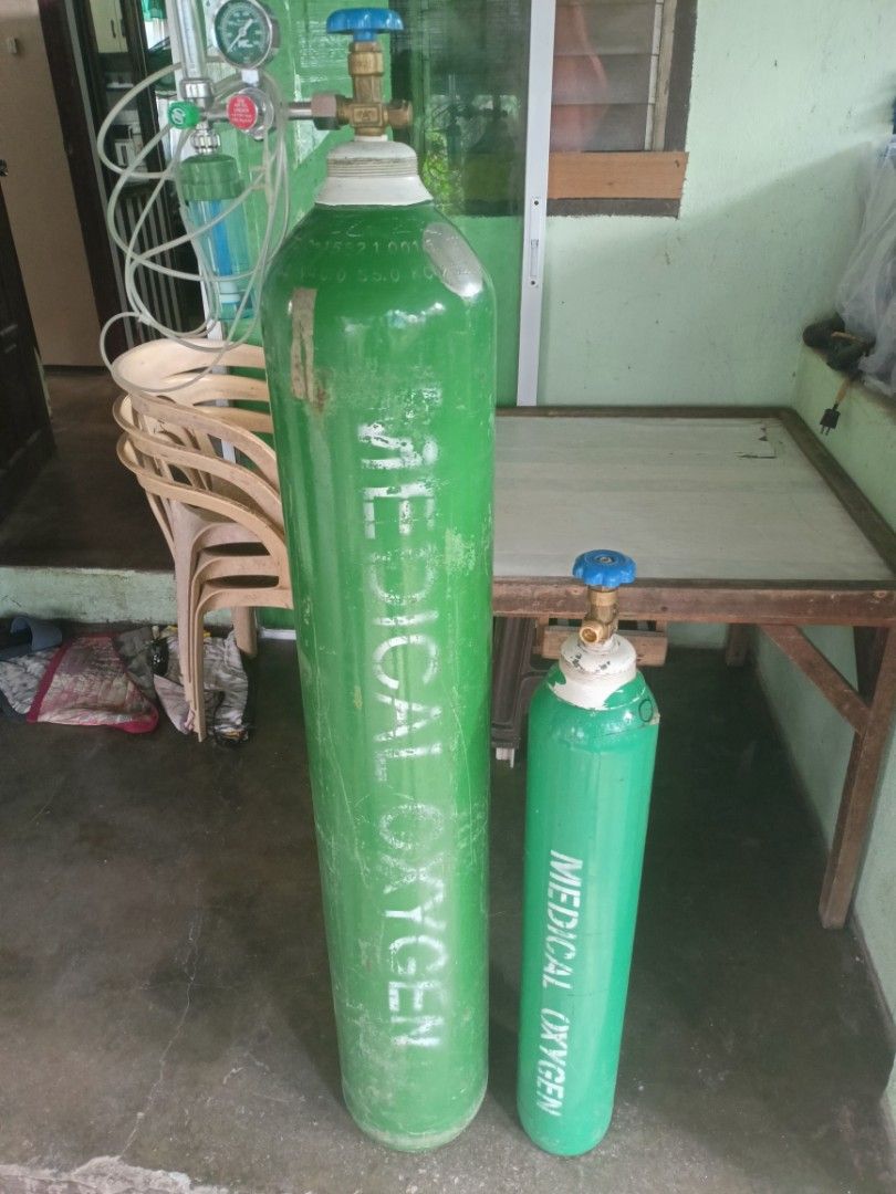Medical oxygene 8,500 (Category: Looking For) located in Rizal. Submitted by florenciocanoy62 (Listing ID 1293158954, Image 1). Description: Ptpa: Fs medical oxygene tank kasama na po regulator. May laman pa po parehas full tank. 8,500 na lang. 09958854901.