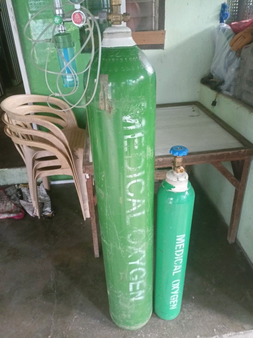 Medical oxygene 8,500 (Category: Looking For) located in Rizal. Submitted by florenciocanoy62 (Listing ID 1293158954, Image 3). Description: Ptpa: Fs medical oxygene tank kasama na po regulator. May laman pa po parehas full tank. 8,500 na lang. 09958854901.