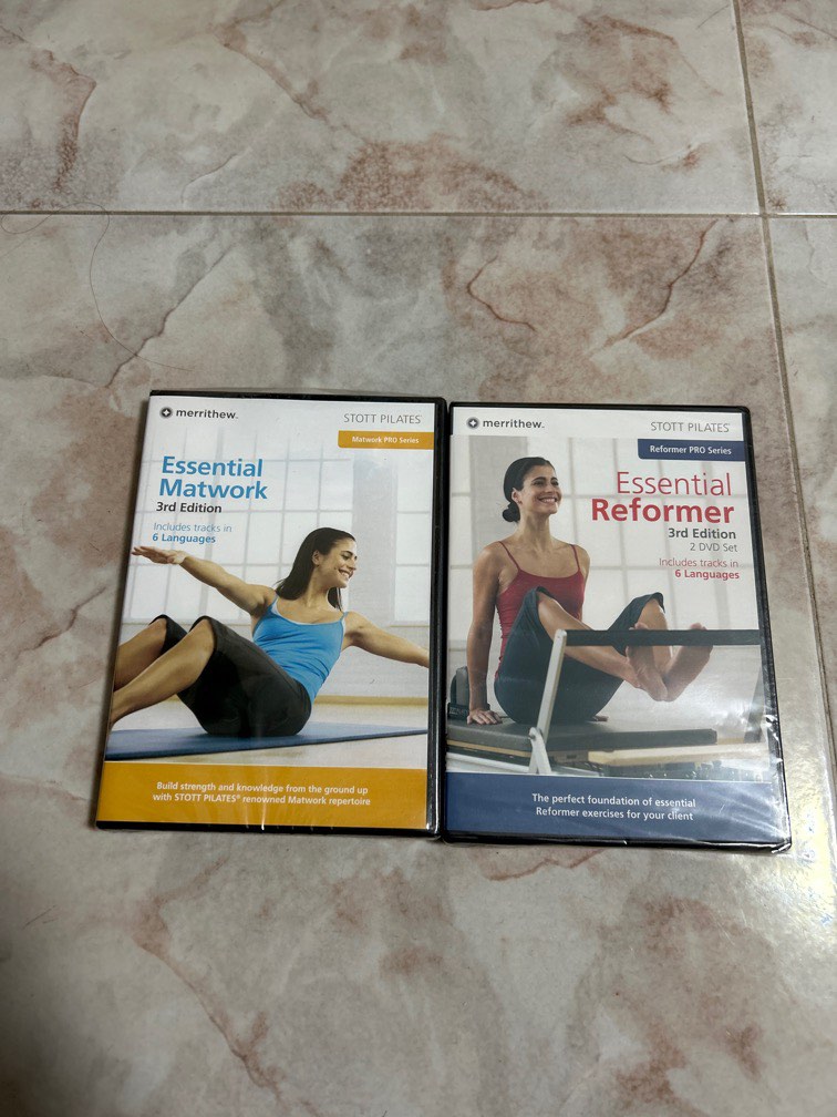 Merrithew Essential Matwork & Reformer 3rd Edition DVD, Sports Equipment,  Exercise & Fitness, Toning & Stretching Accessories on Carousell
