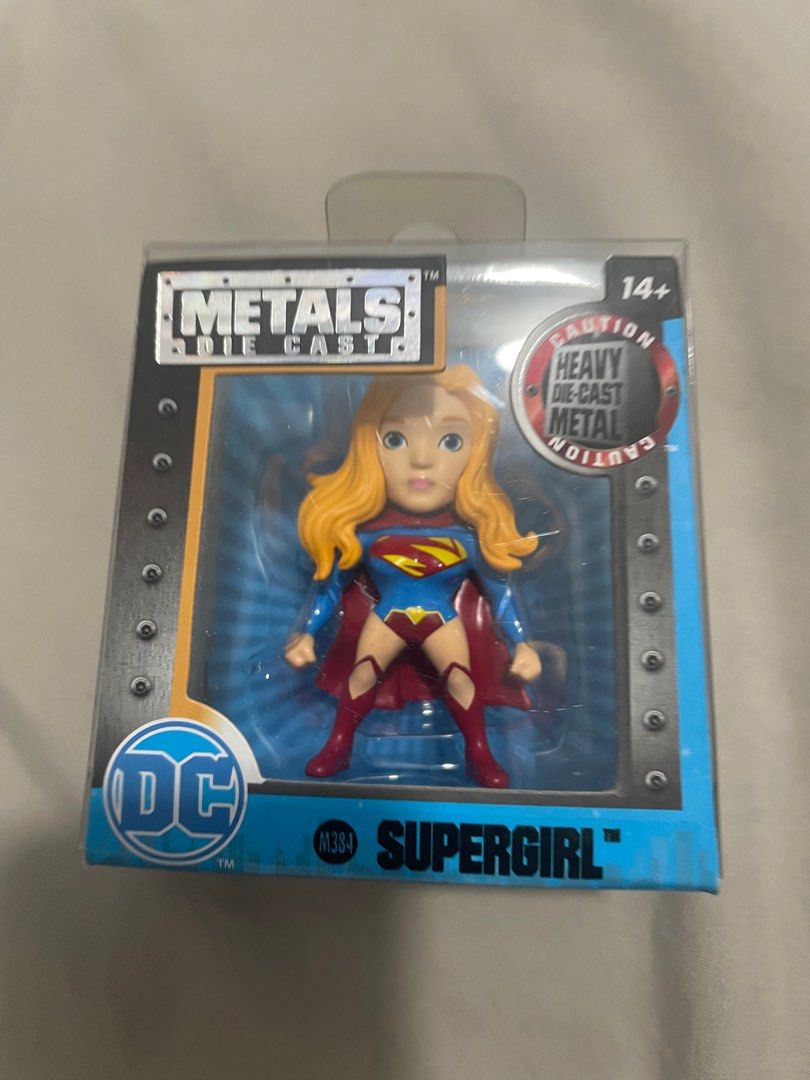 Metals DC Die Cast Supergirl (Category: Vehicle & Diecast Models) located in Cavite. Submitted by wampayb (Listing ID 1293184629, Image 1). Description: Metals DC Die Cast Supergirl. Brand new. Payment via Gcash or BPI Bank Transfer. Delivery mode: Lalamove, J&T, LBC COP..
