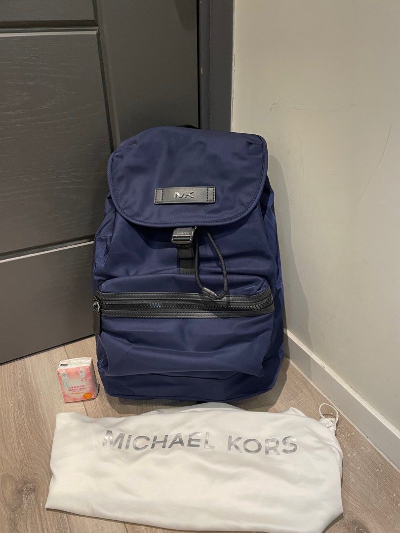 Mk blue backpack store