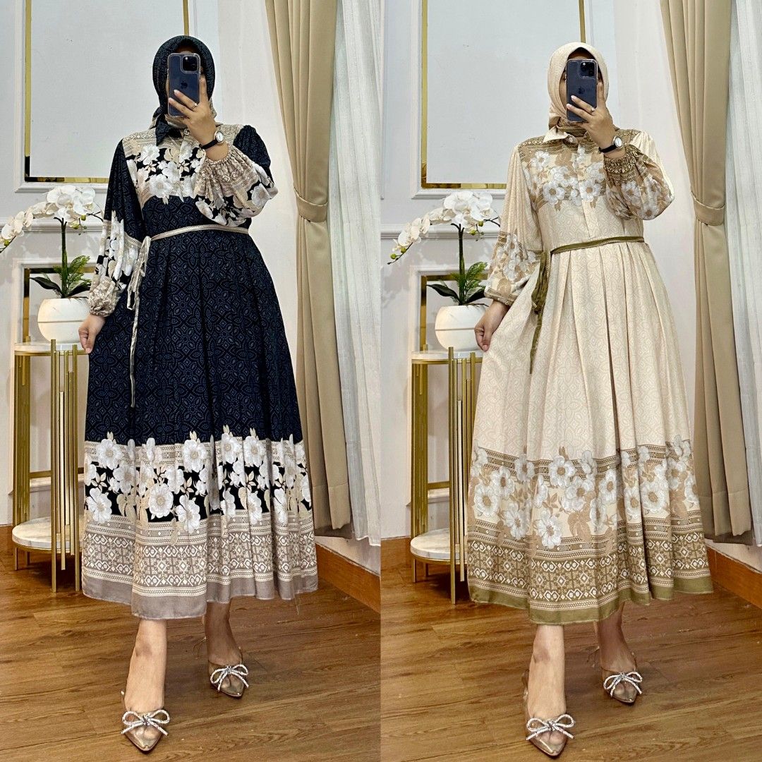 Midi dress rayon Midi dress rayon