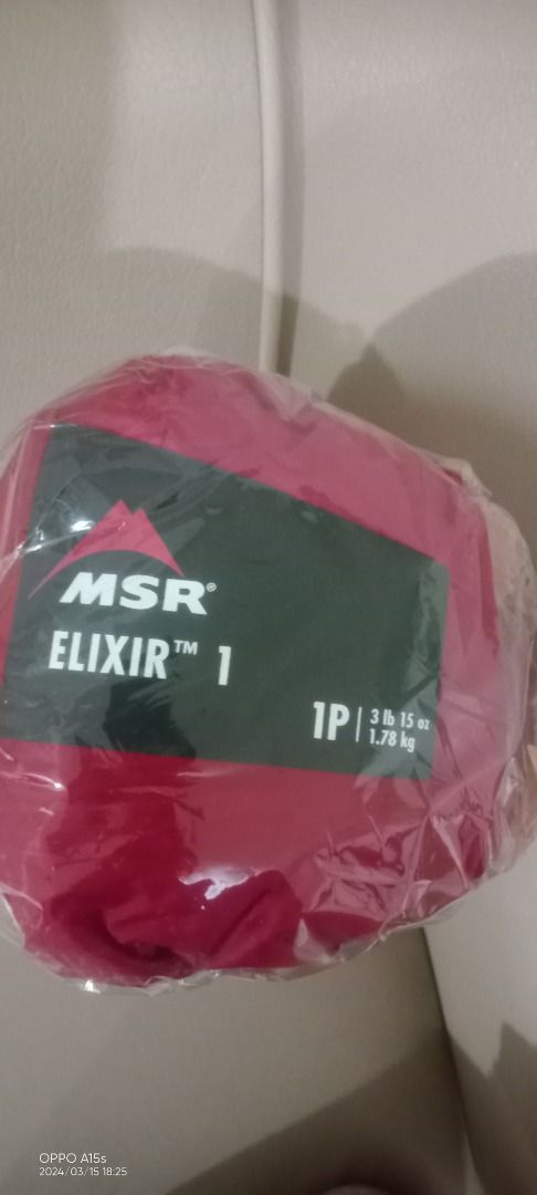 Msr elixir 1p (Category: Hiking & Camping) located in Davao. Submitted by sherwin_santos (Listing ID 1293307978, Image 3). Description: Bnew pre order japan 2weeks.