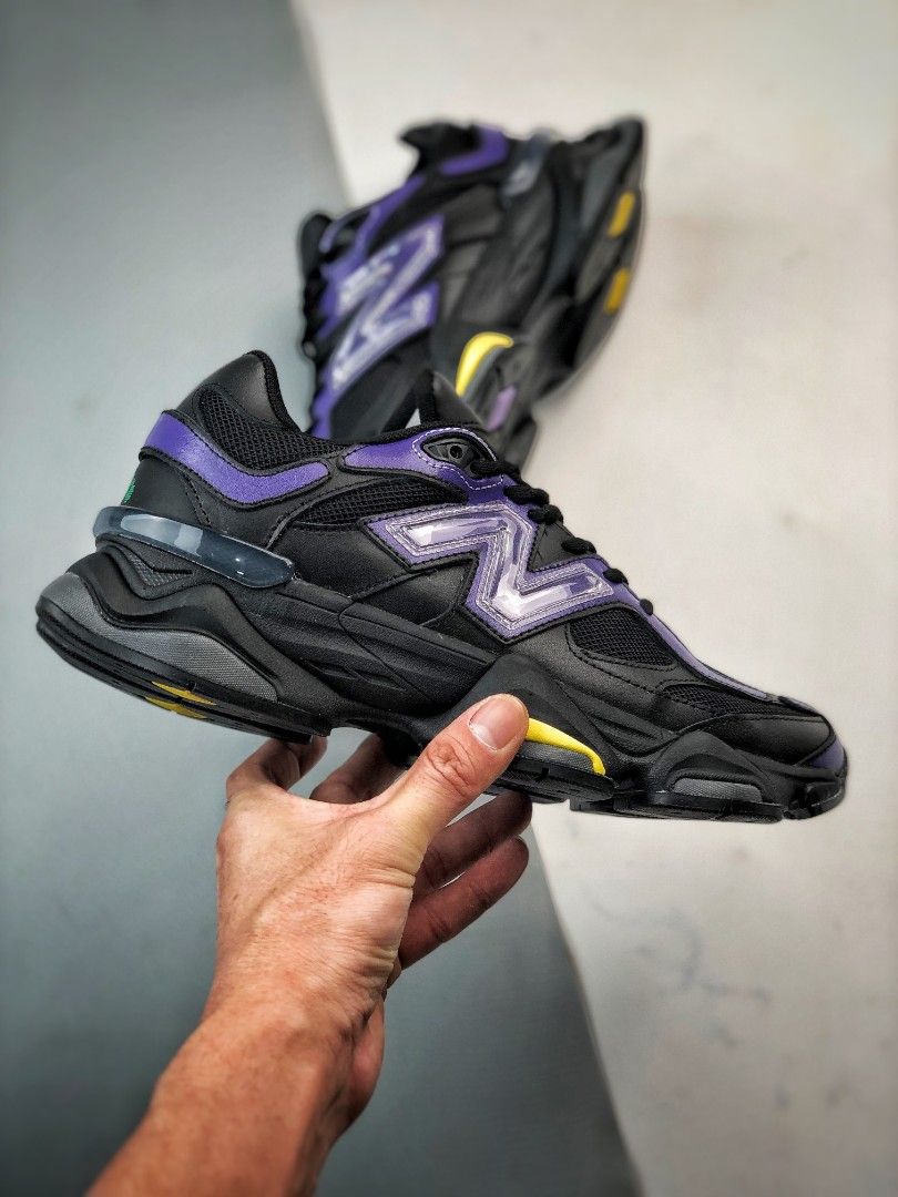 New balance x90 black purple store
