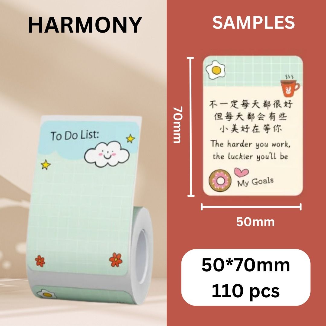 NIIMBOT B1 Series Thermal Label Roll Stickers, Hobbies & Toys ...