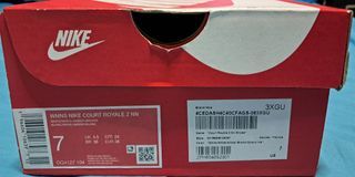 Nike Court Royale Shoes For Her (US SIZE 7)