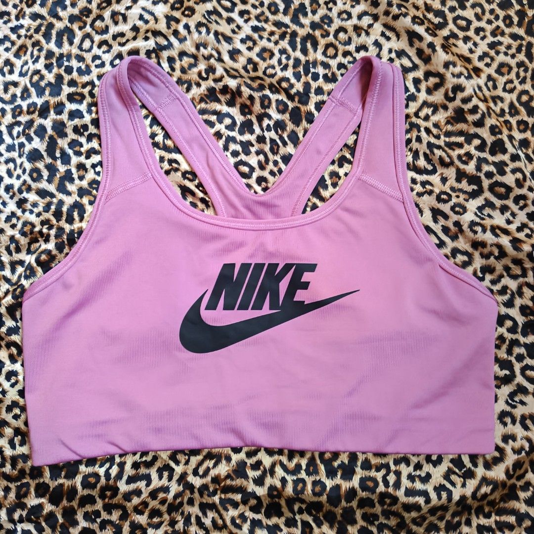 Nike Big Logo Sports Bra, Women's Fashion, Activewear on Carousell