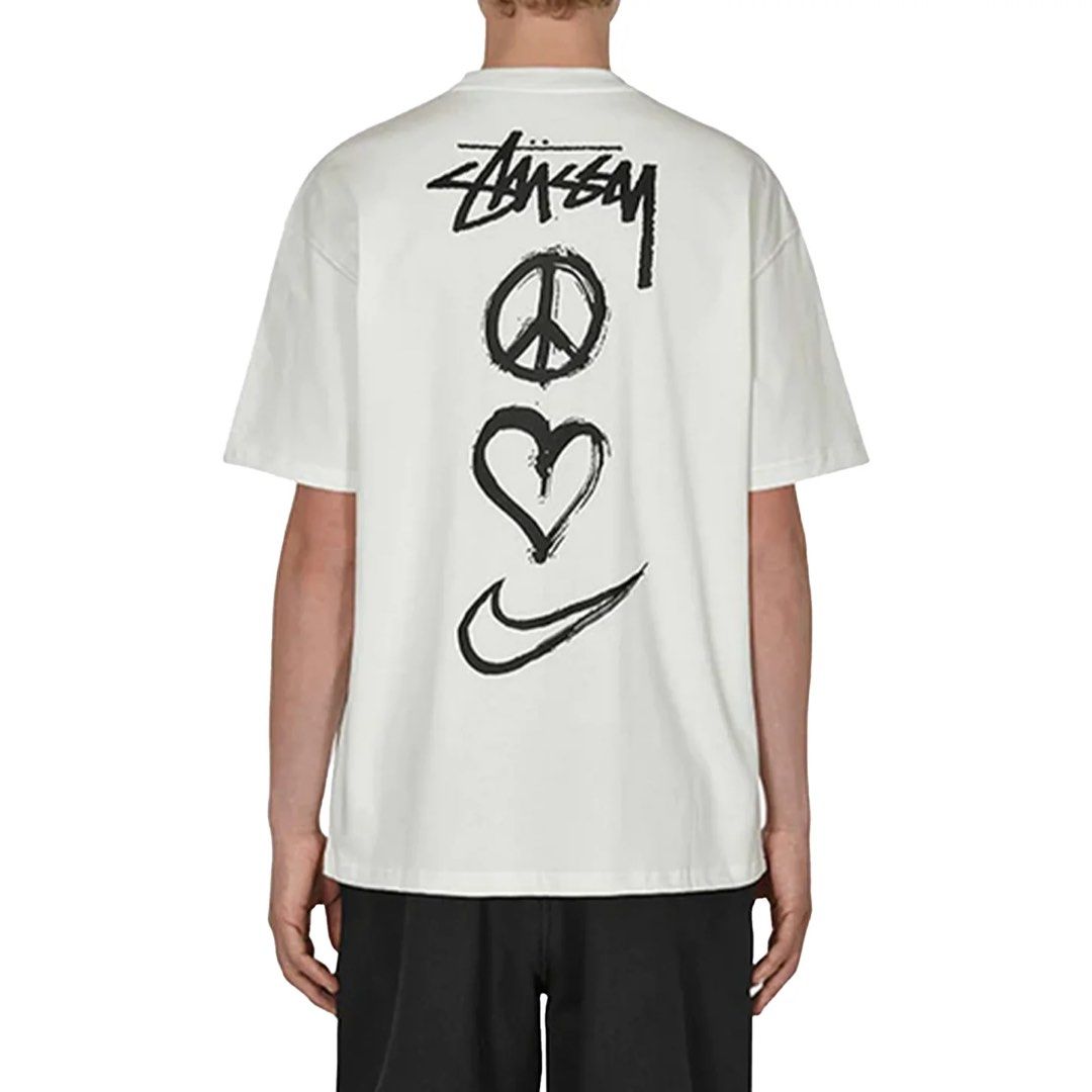 Nike x Stussy Peace Love Swoosh Tee