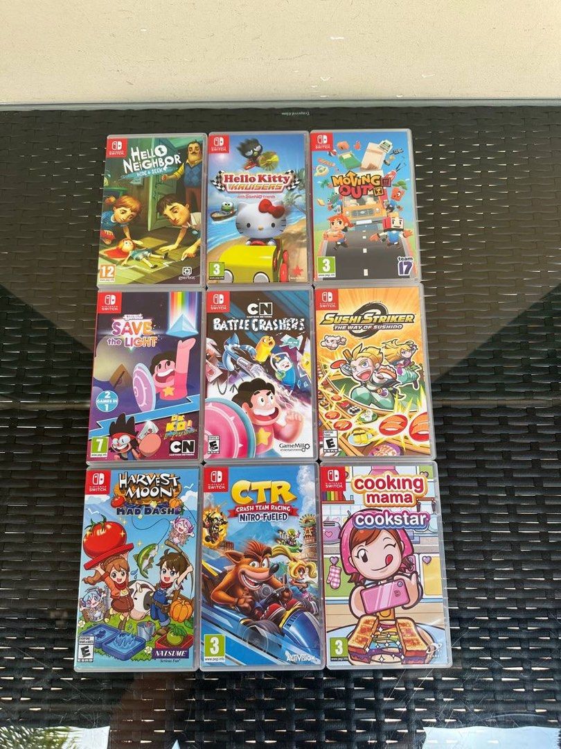 Nintendo Switch game Hello Neighbour Hello Kitty kruisers